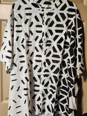 Two 5XL Men's Button Up Shirts, new